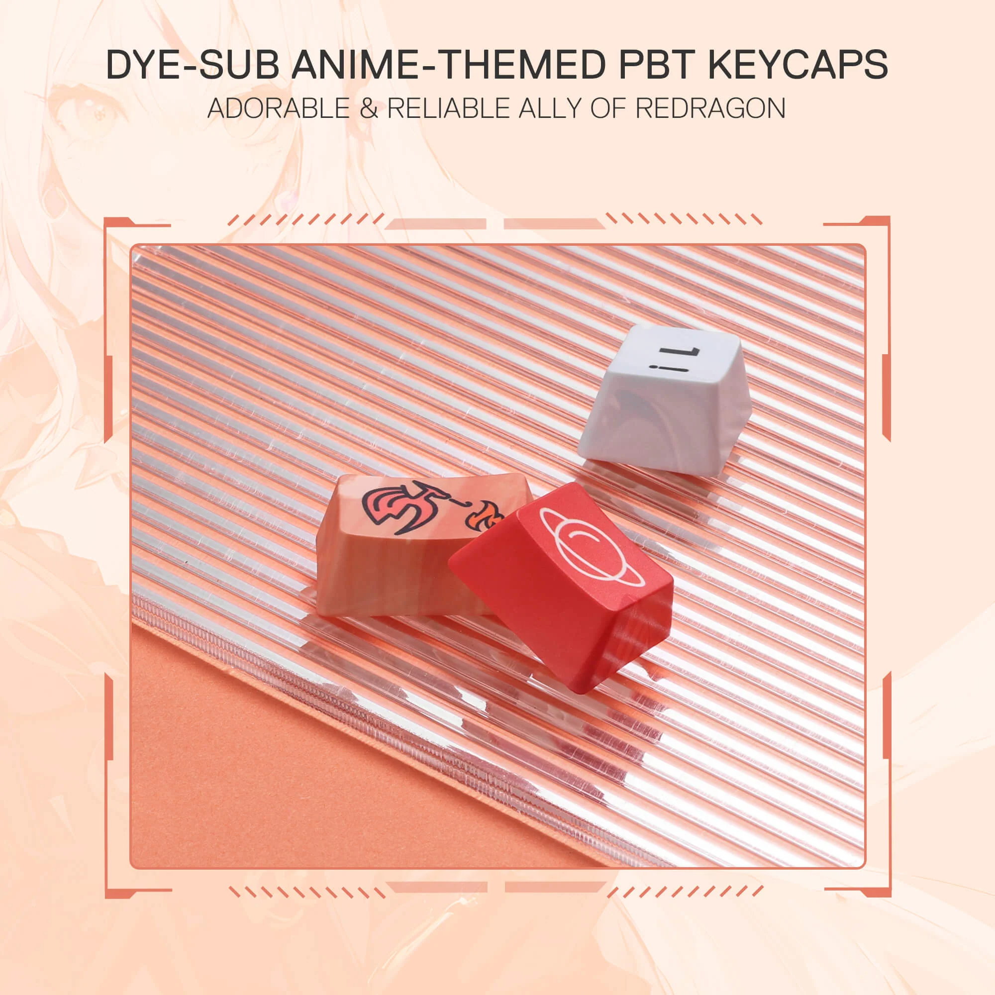 UCAL K673 PRO Anime Keyboard - Image 10