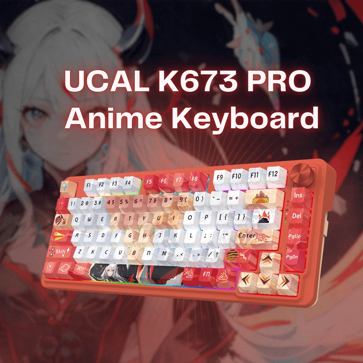 UCAL K673 PRO Anime Keyboard - Image 13