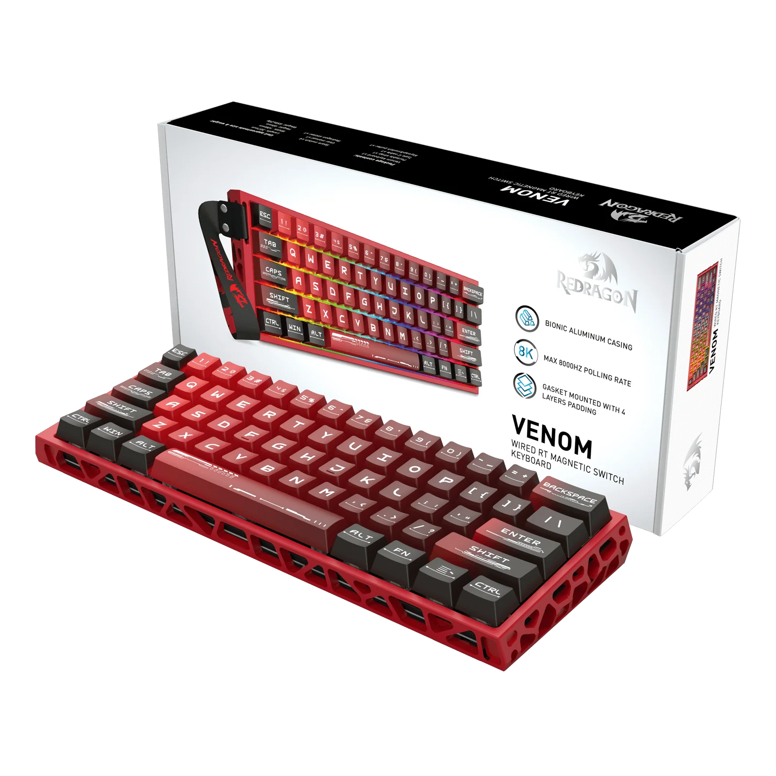 VENOM K753 HE Rapid Trigger Gaming Keyboard - Image 15