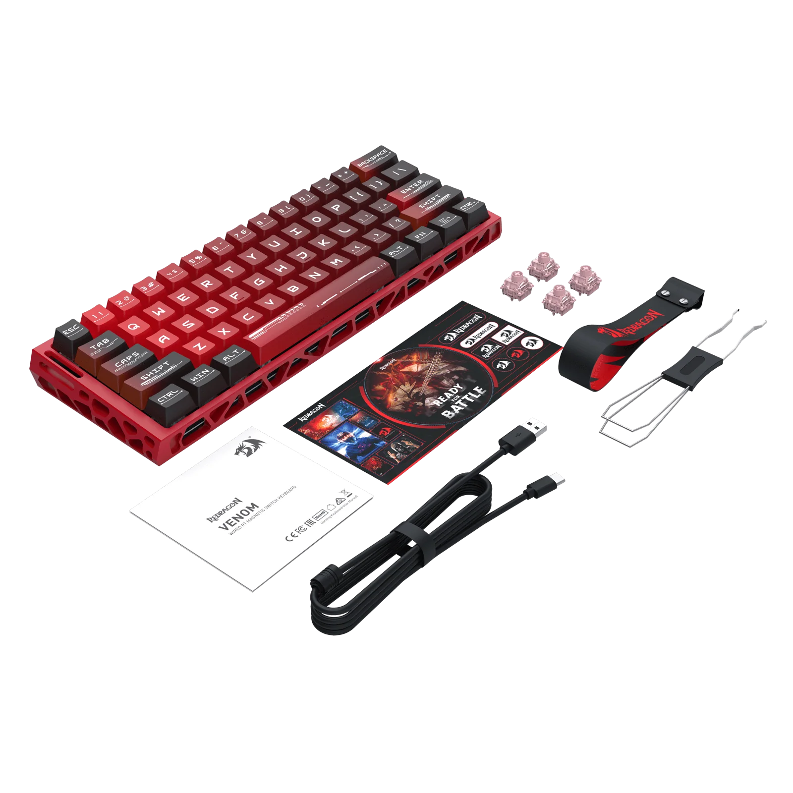 VENOM K753 HE Rapid Trigger Gaming Keyboard - Image 16