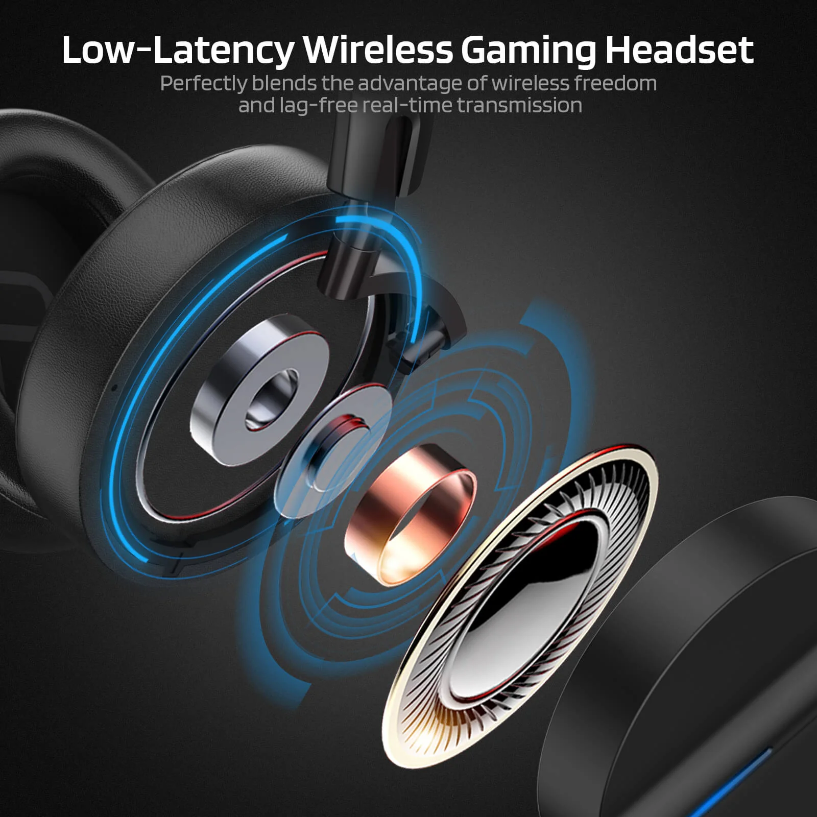 Redragon x LTC 2.4GHz/BT Wireless Headphones with Mic - Image 12