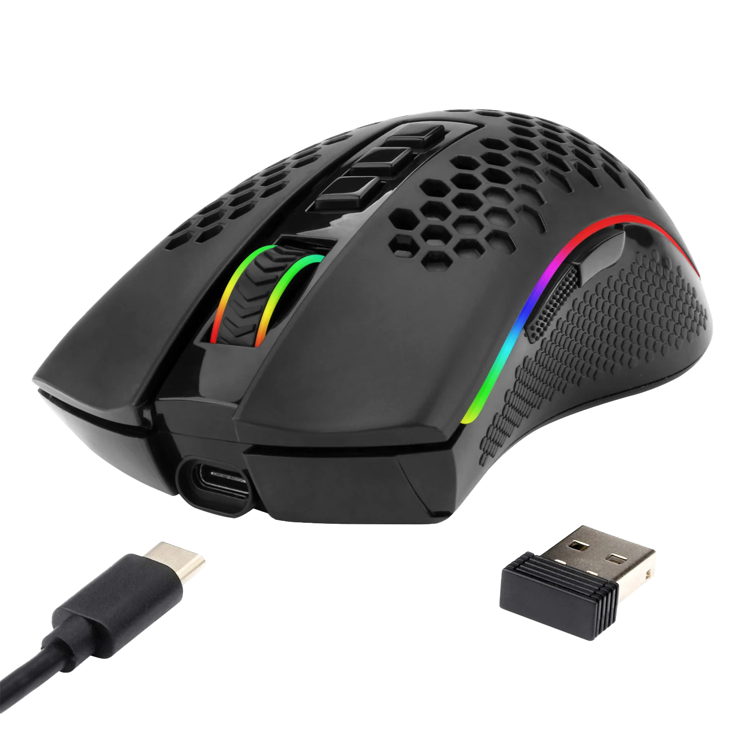 STORM PRO M808 RGB Wireless Gaming Mouse - Image 4