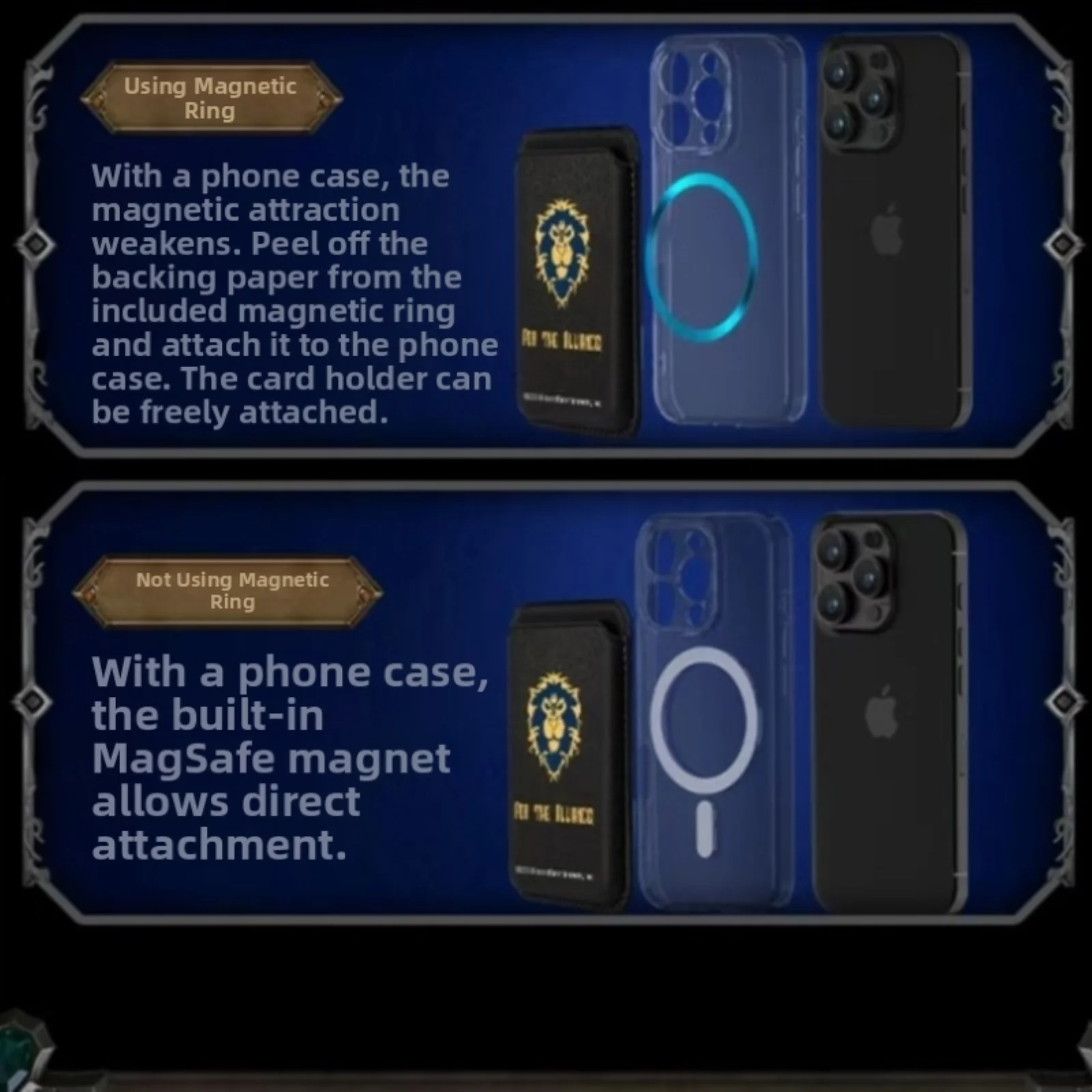 World of Warcraft Magnetic Wallet Doubles as Phone Stand - Image 10