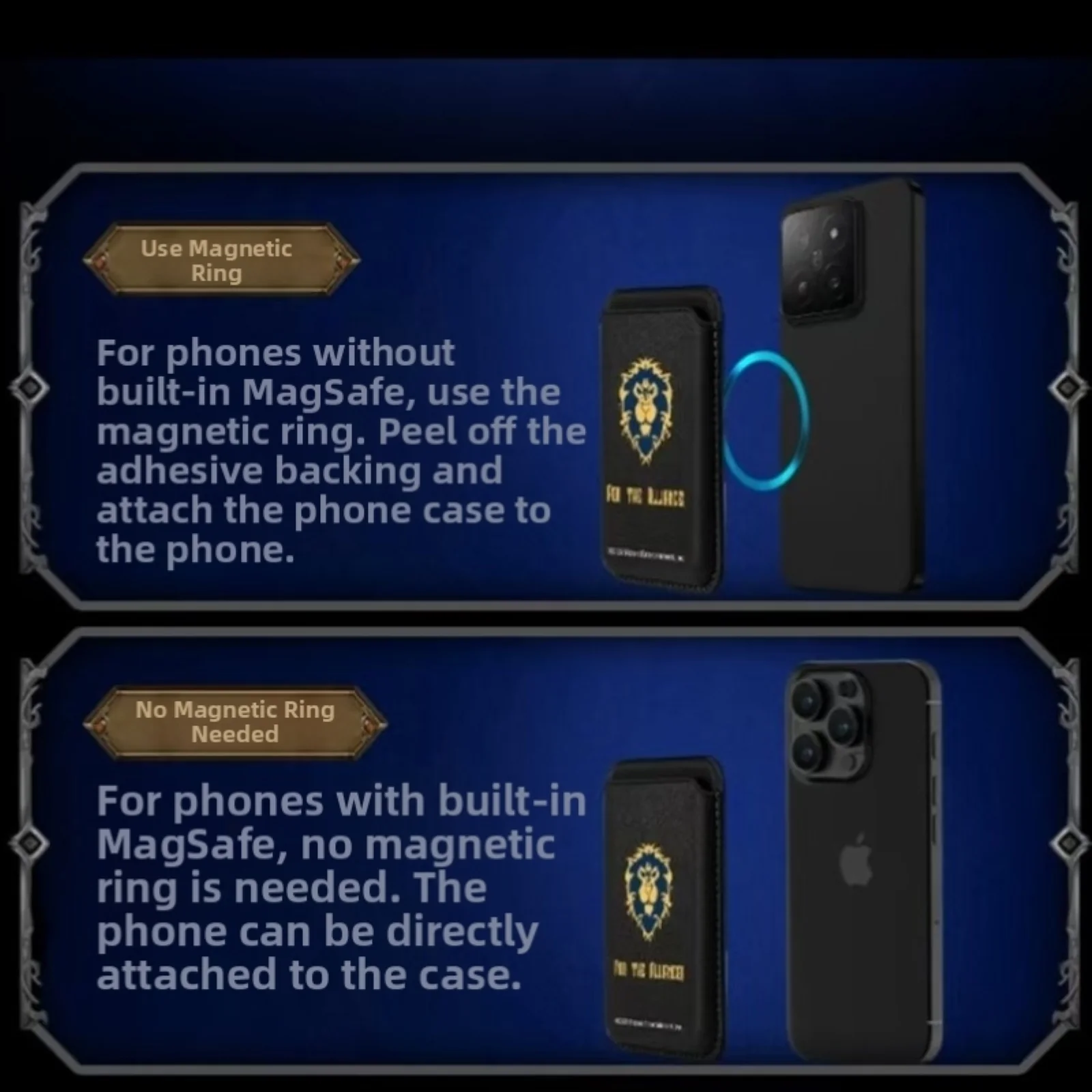 World of Warcraft Magnetic Wallet Doubles as Phone Stand - Image 11