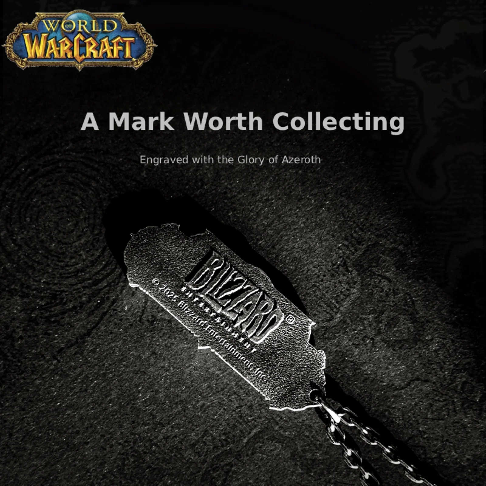 World of Warcraft Themed Logo Sterling Silver Pendant - Image 4