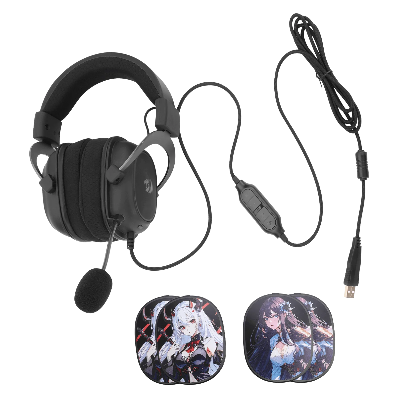 ZEUS H510 Customizable Anime Edition Headset - Image 9